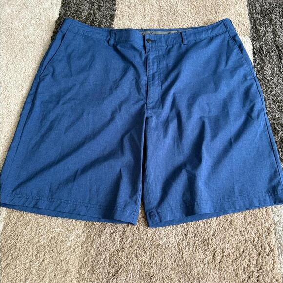 Hogan Other - Hogan Classic Navy Flat Front Shorts- 42